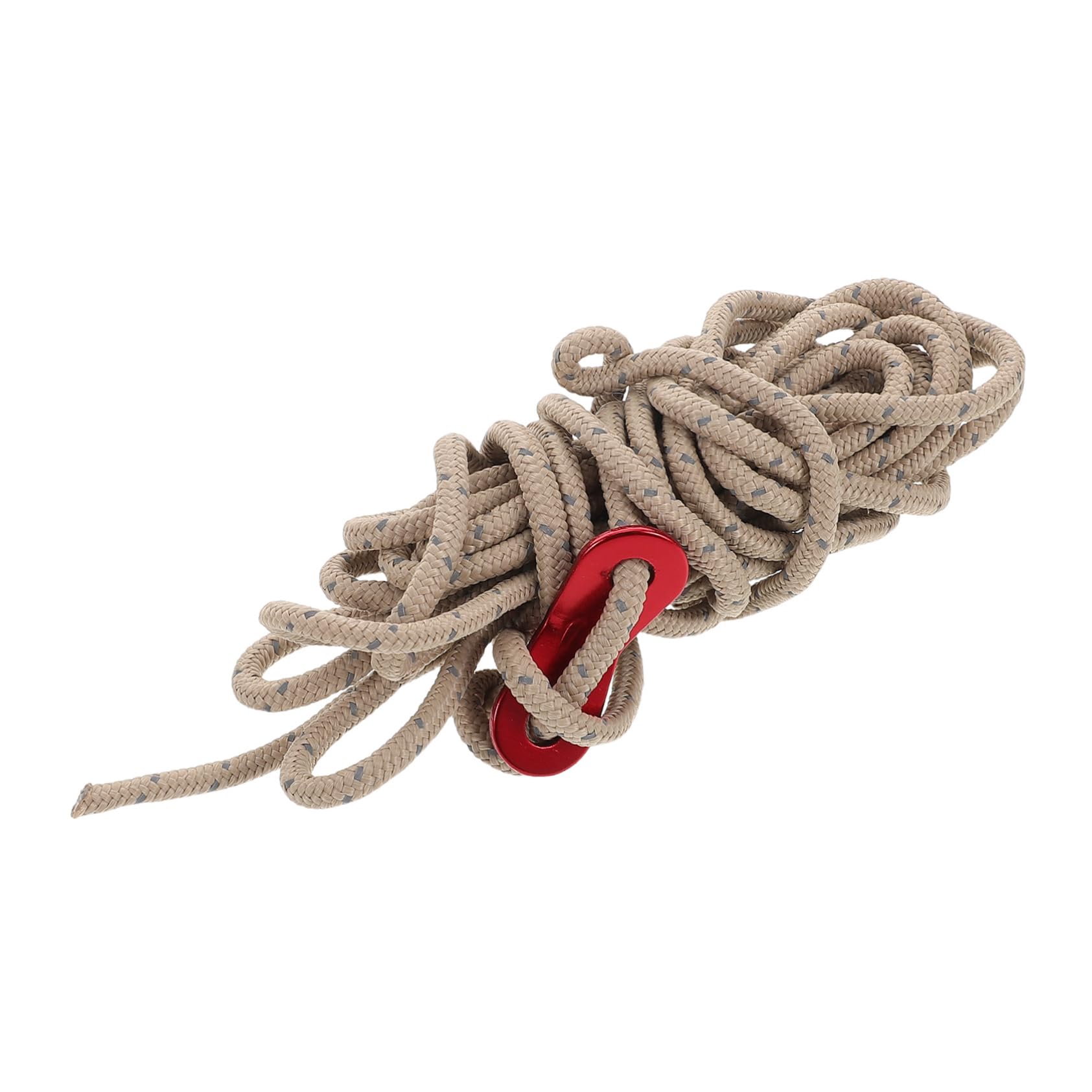 BESTonZON 8pcs Reflective Camping Rope Windproof Guylines for Tents Tarps and Hiking Weatherproof Durable with Enhanced Night Visibility