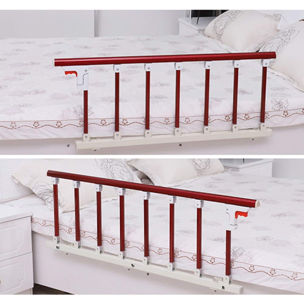 Sponde per Letto per Anziani, Protezione per Le Mani, sponde ribaltabili per Sicurezza e stabilità in Ospedale, 2 Colori (Colore: B, Dimensioni: 101x40 cm)