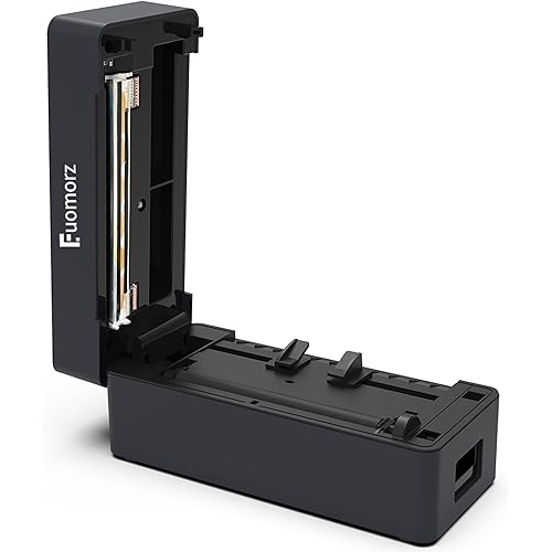 Thermal Label Printer 4x6 Shipping Label Maker for Small Businesses,Support Android,Mac,iPhone and Windows,Widely Used for Amazon,Ebay,Shopify,Etsy,USPS (Small Printer, Black)