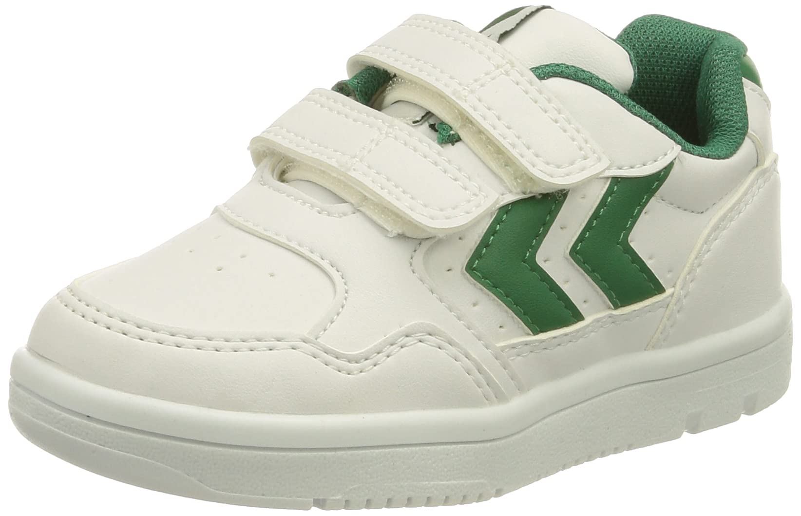 hummel Camden Jr Children's Trainers, White, 1.5 UK Child