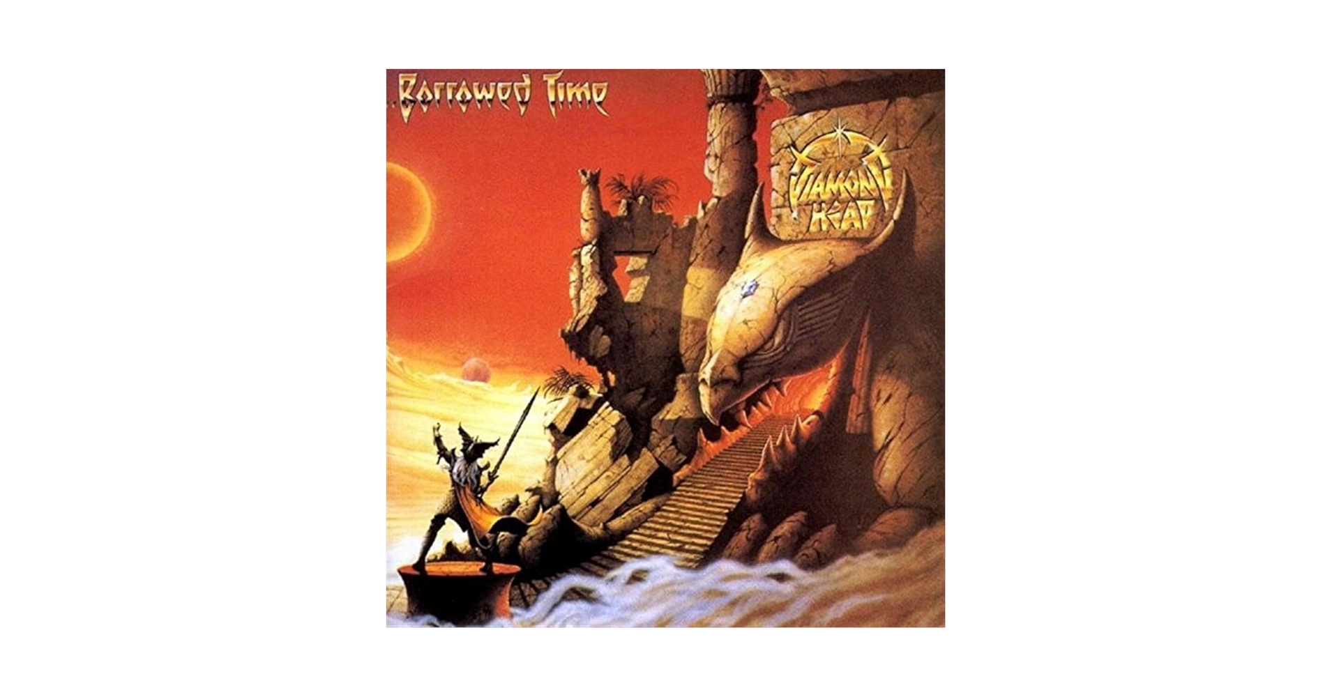 DIAMOND HEAD/Borrowed Time1982年UK盤LPレコード Diamond Head – Borrowed Time – Vinyl (Gatefold Cover, Album