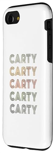 Vista 32 de iPhone 14 Plus Love Heart Carty Tee Grunge Vintage Style Black Carty Case