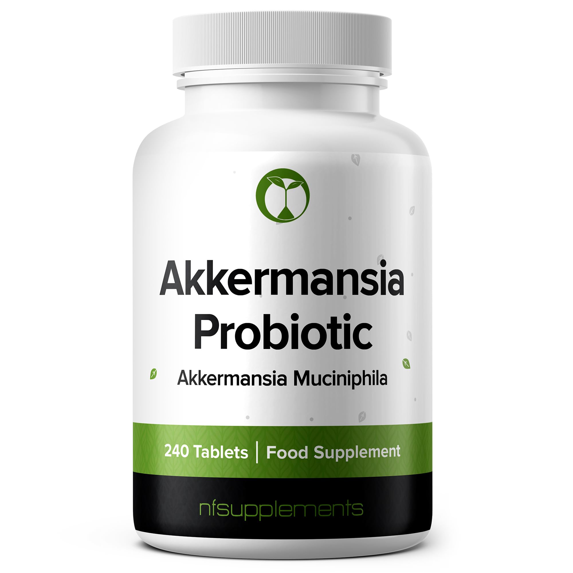 Akkermansia Muciniphila (4 Month Supply) Probiotic Supplement 240 Tablets 100 Million AFU Probiotics for Men & Women Supports Digestive & Gut Health Vegan Made in The UK (Akkermansia Muciniphila)