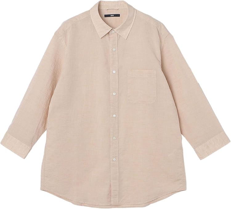 Amazon.co.jp: [シップス] シャツ Herdmans コットン/リネン 7