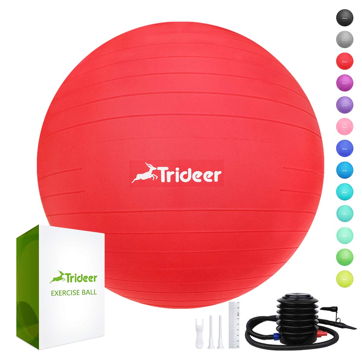 trideer exercise ball
