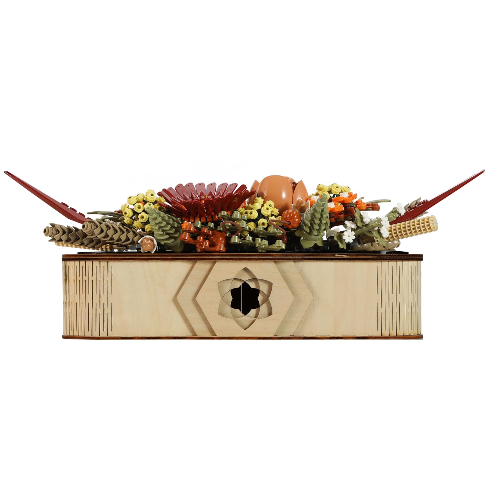 Amazon.com: Lenkyin Wooden Vase Kit for LEGO 10314 Dried Flower