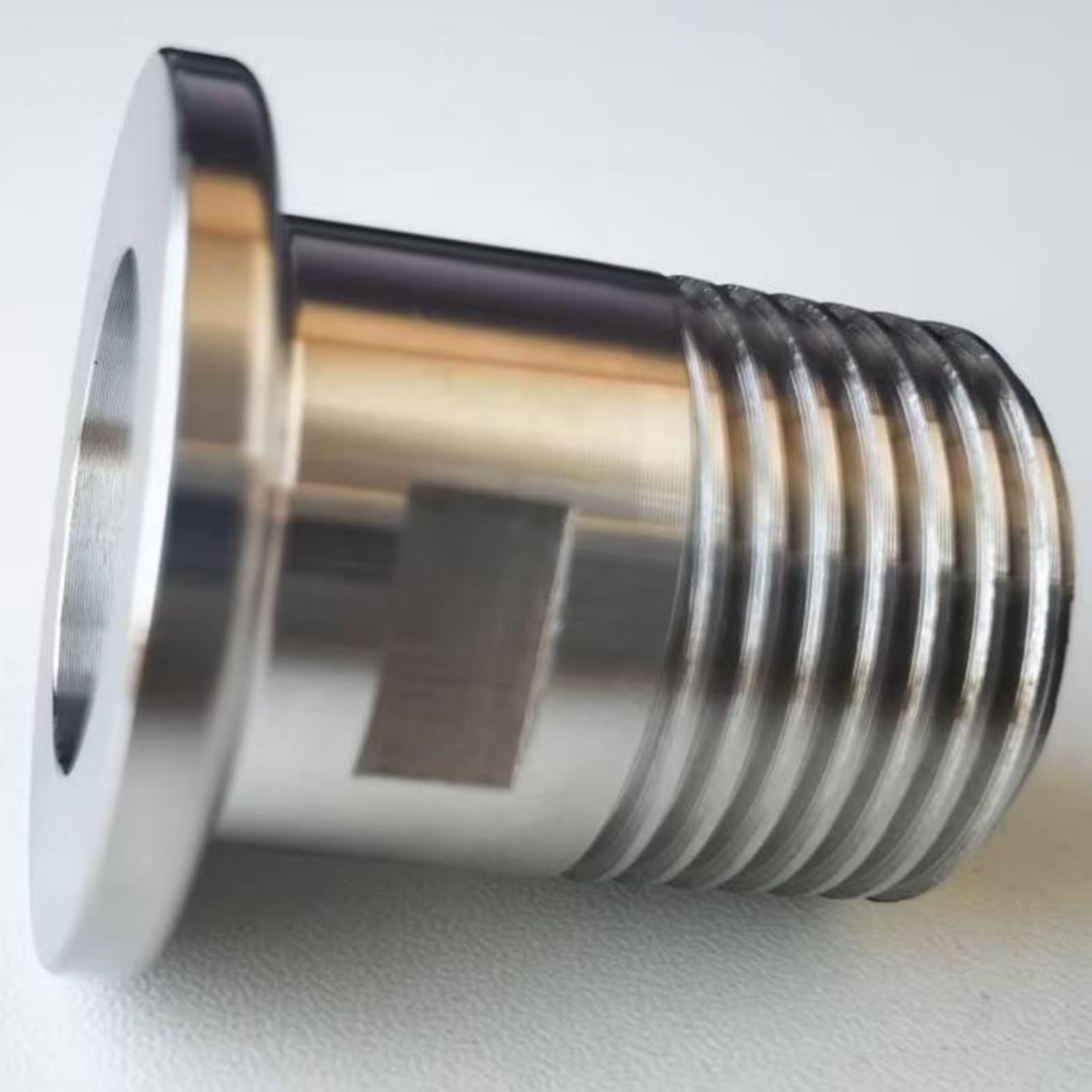 Adaptador de vacío con brida NPT de acero inoxidable 304 a KF, conector de sellado al vacío duradero para un rendimiento fiable en sistemas de vacío