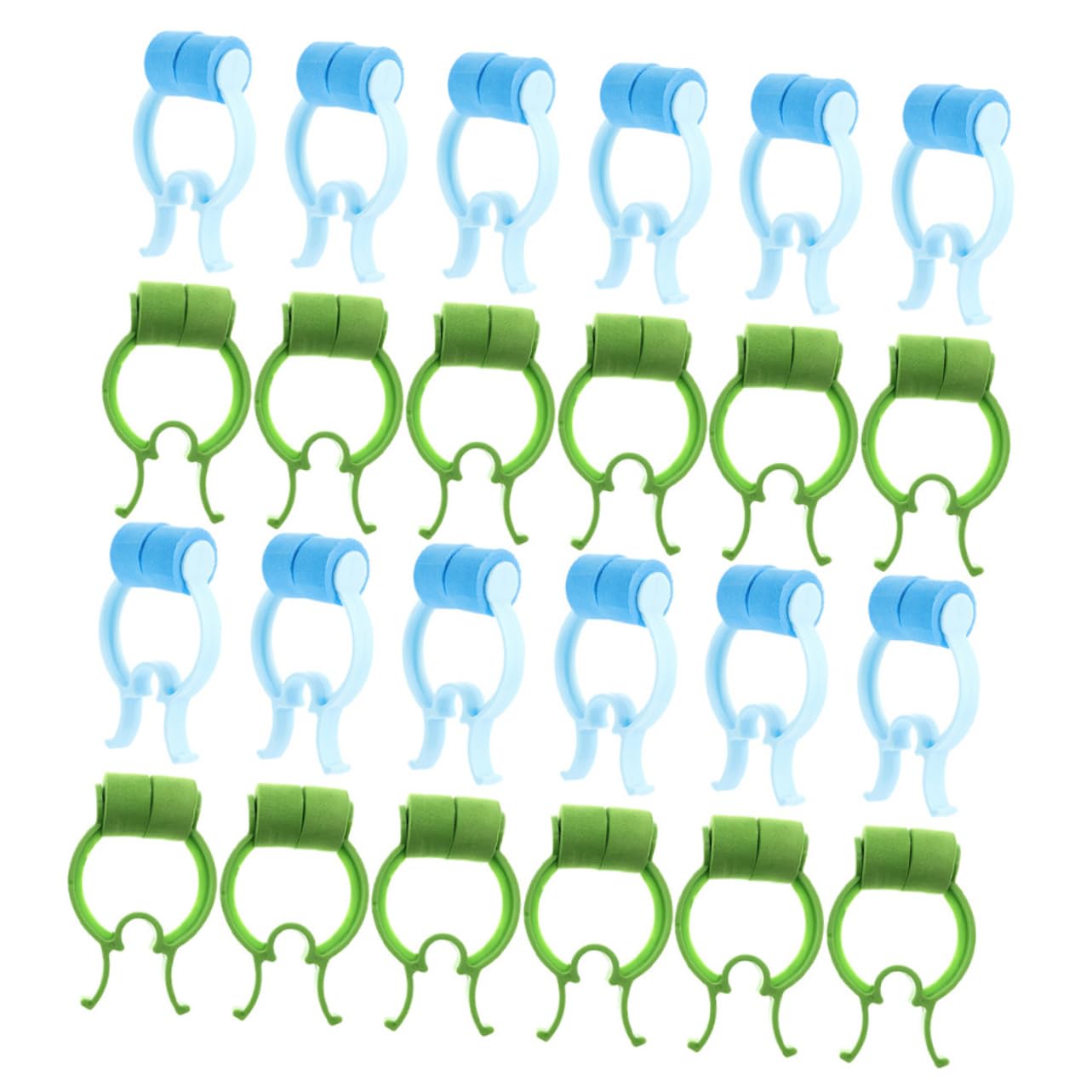 48pezzi Clip Per Naso Per Allenamento Stopper Nasali Per E Sangue Dal Naso Clip Per Fissaggio E Pom Per Viaggi E Uso Quotidiano