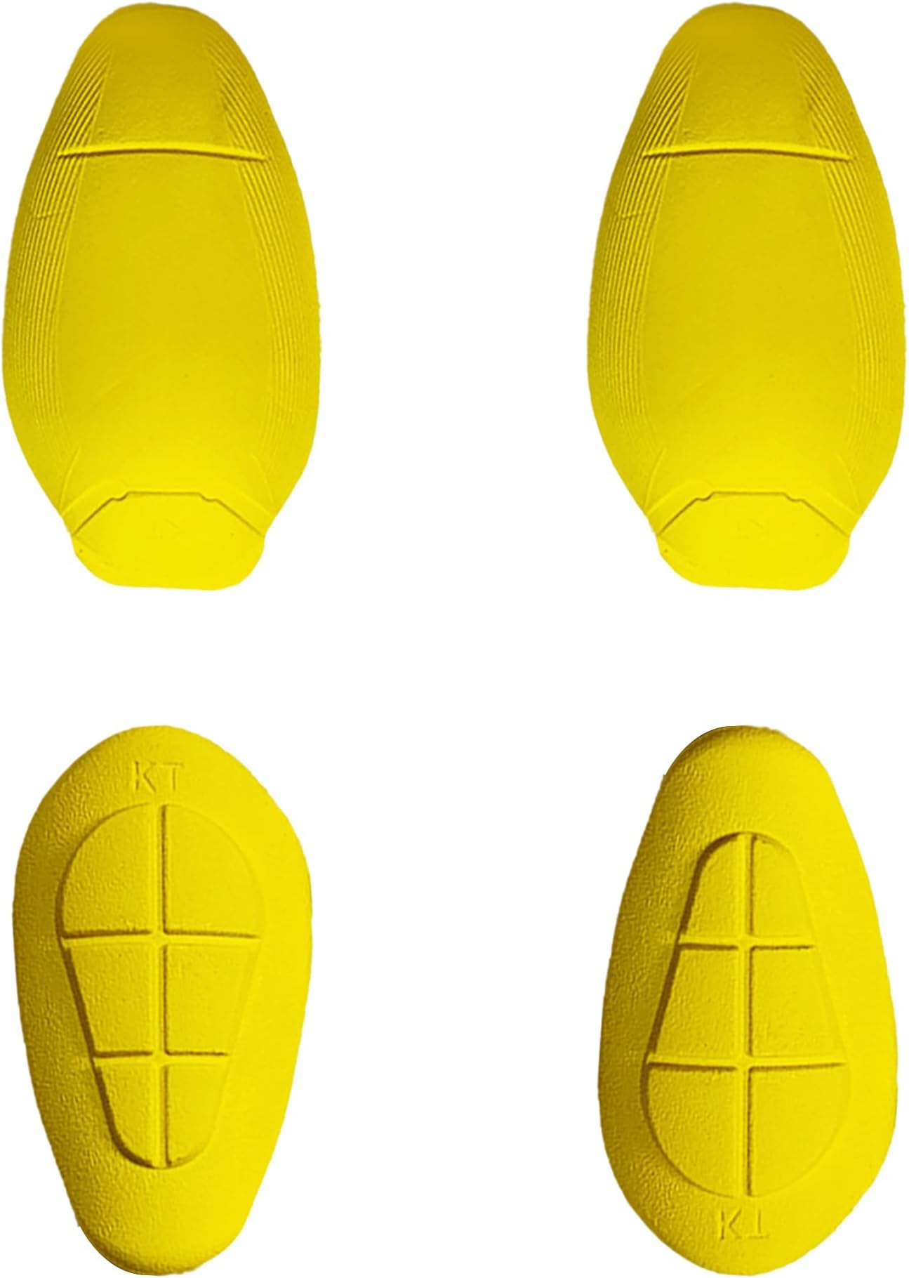 CE Level 2 Certified Armor Pads Pack of 4 Pieces l Level 2 Approved Knee and Hip Protectors for Women and Men Motorcycle Pants, CE-2 Approve Protective Pad Set.