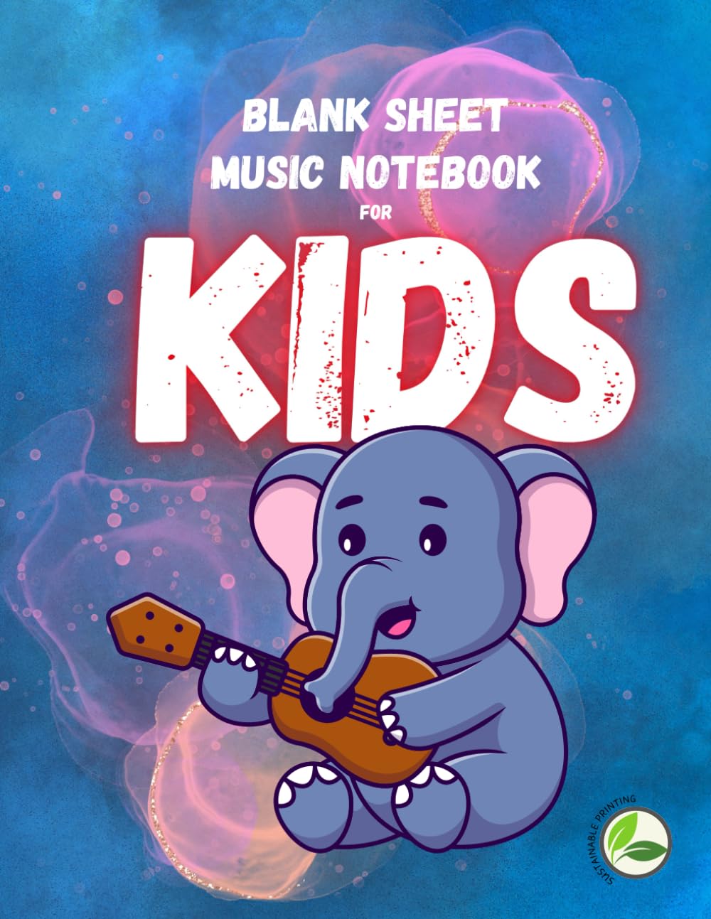 Blank Sheet Music Notebook For KIDS: Compose, Create, Learn: The Ultimate Music Manuscript Book for Kids. Featuring Eco-Friendly Printing, Soft-Touch ... Staves, Perfect for Aspiring Young Musicians.
