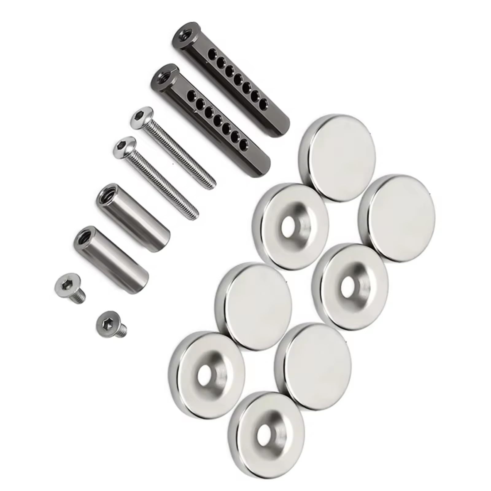 para Axial para SCX10 1/10 RC Soportes De Poste Cuerpo con Imanes