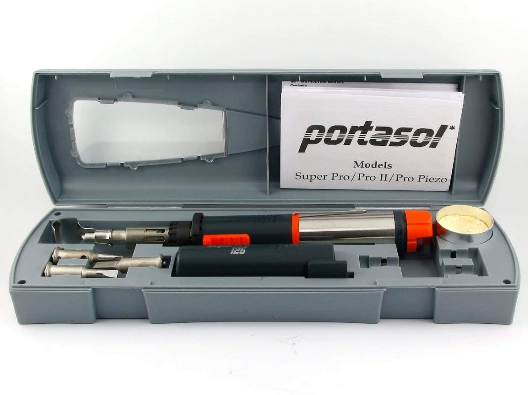 Portasol Super Pro Gas Soldering Iron Kit SP1K Amazon.co.uk DIY & Tools