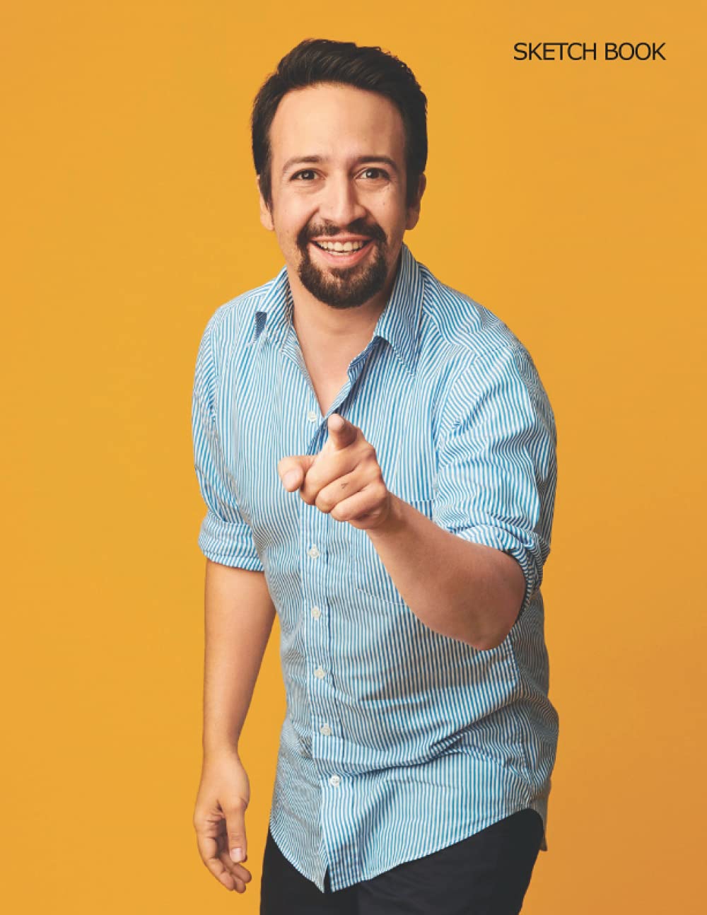 Sketch Book: Lin Manuel Miranda Sketchbook 8.5 x 11 in, 120 Pages, Sketching, Drawing and Creative Doodling Notebook to Draw, Blank Diary and Journal Large 21.59 x 27.94 cm