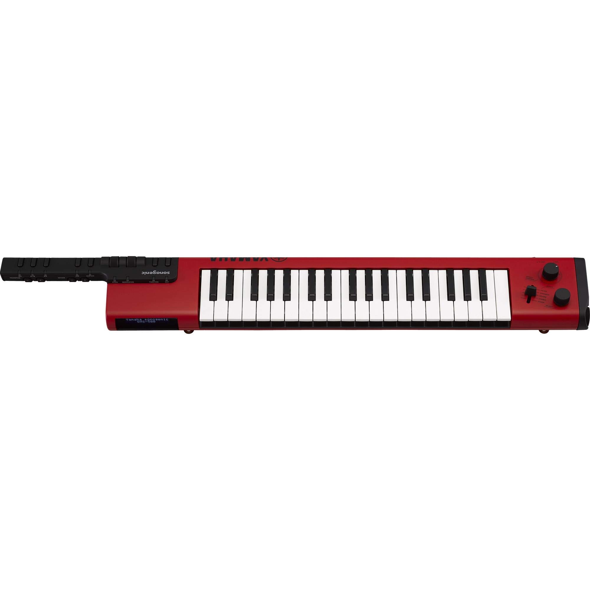 Yamaha Sonogenic Keytar SHS-500 (Red Colour) : Amazon.in: Musical
