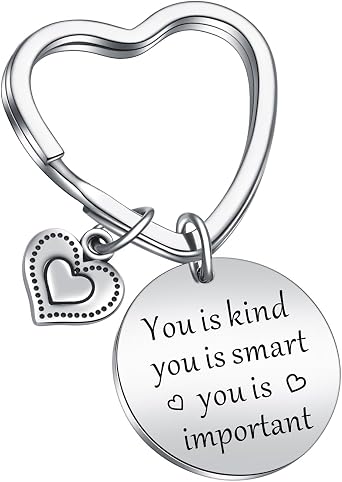 Positive Quotes Keychain For Friend BFF Besties Motivational Keychain Niece Gift Cousin Gift