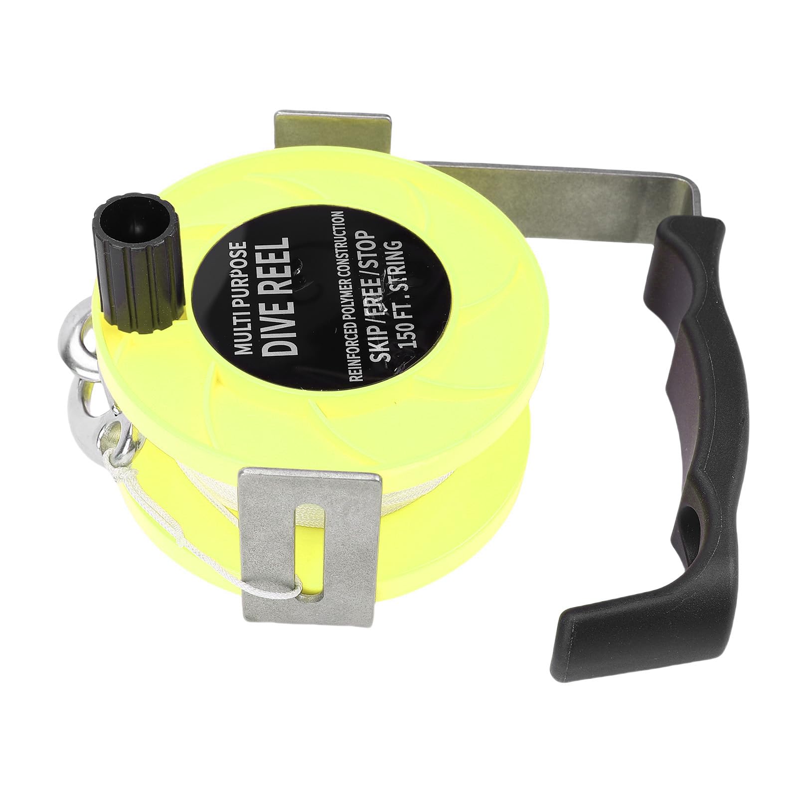 Domary Scuba Dive Reel 150FT Durable White Line with Handle for