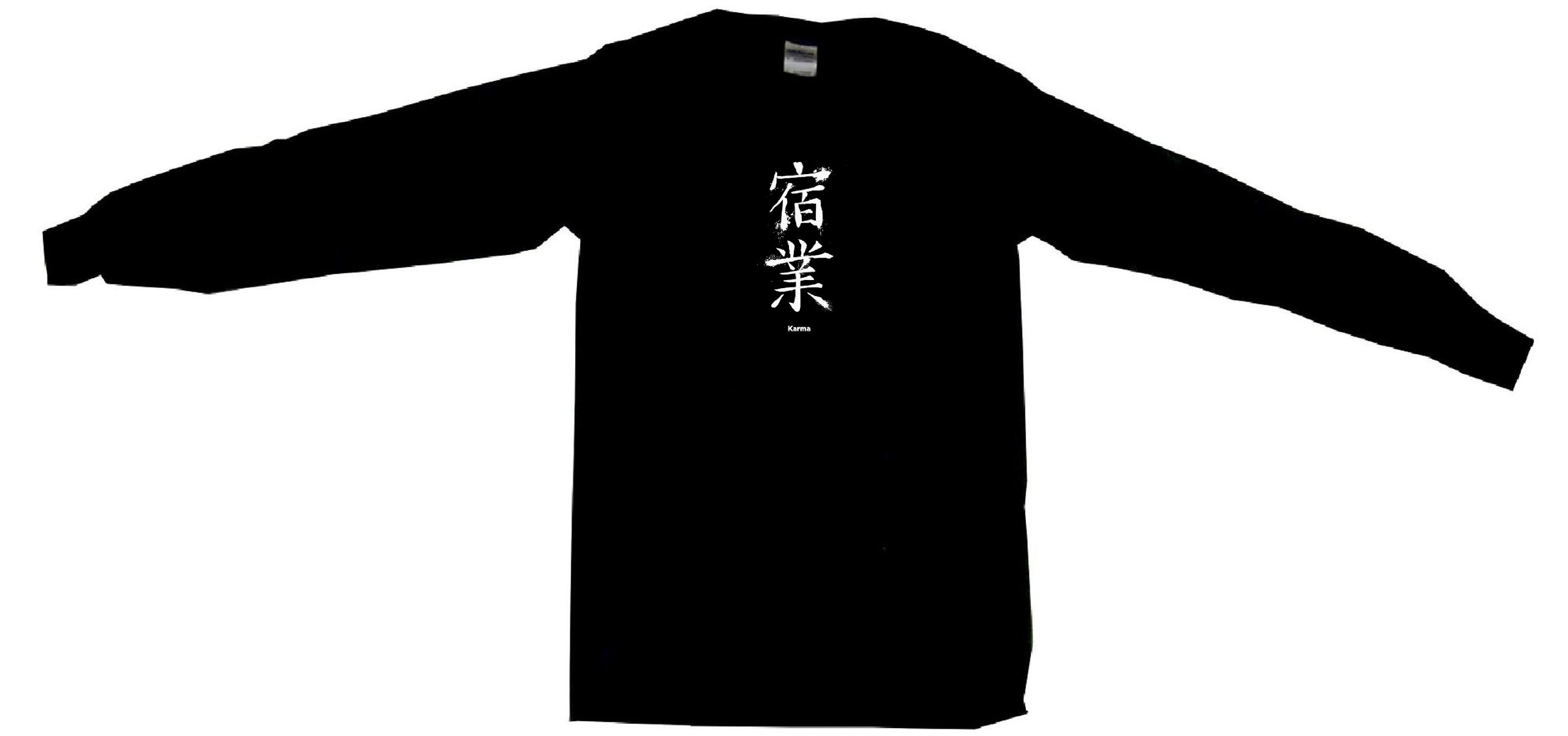 Karma Japanese Symbol Men's Sweat Shirt