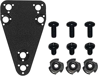 Cross Platform Adapter for Blackhawk to Safariland Holster and QLS, Molle Conversion Kit for Thigh and Drop Leg Holsters, Black