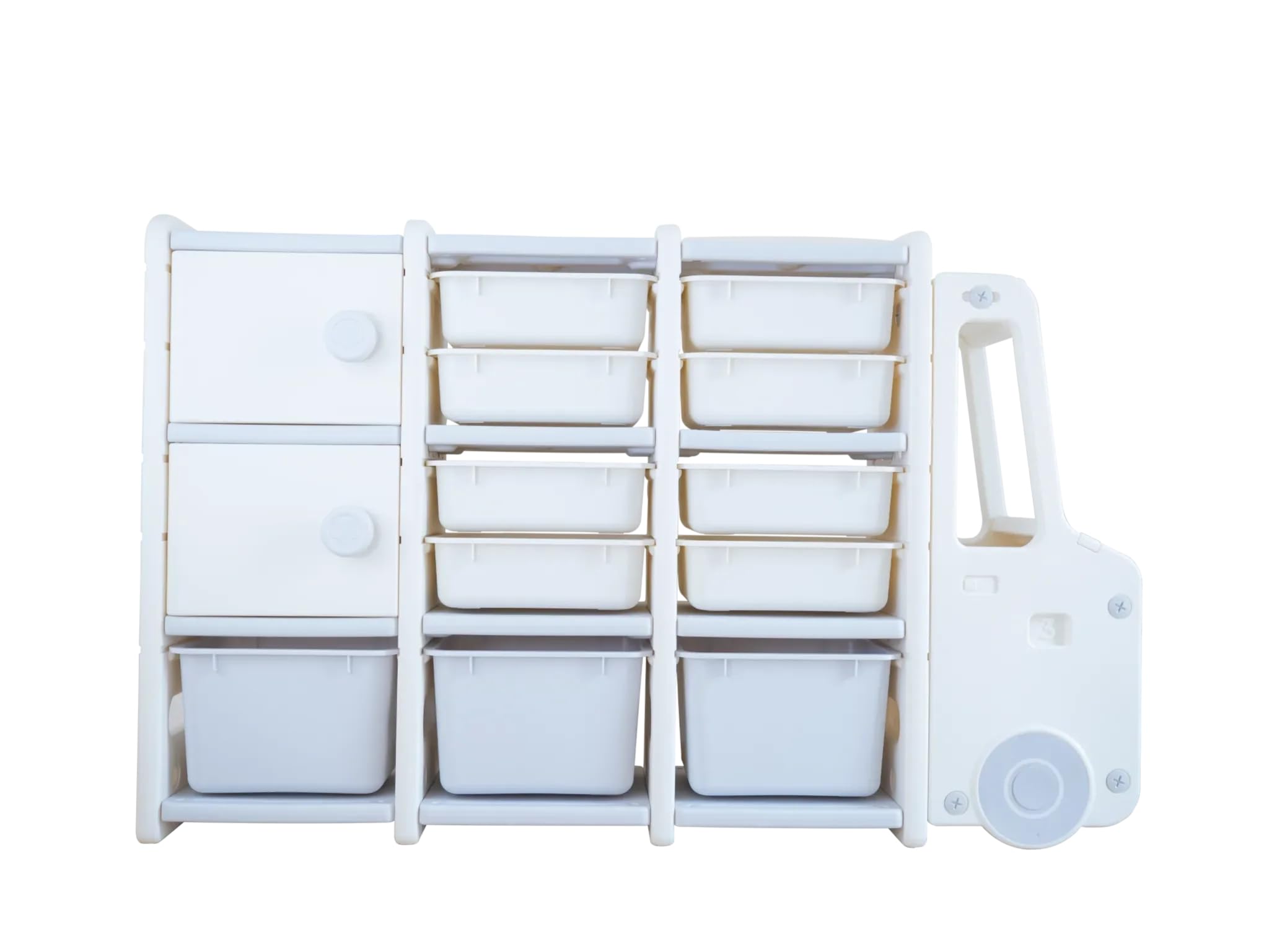 Miniture Car-Shaped Kids Toy Organizer Storage Rack, Kids Toy Storage Cupboard, Kids Toy Storage Book and Toy Rack (Big Size)