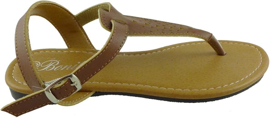Sandalias bajas con tiras Clearance