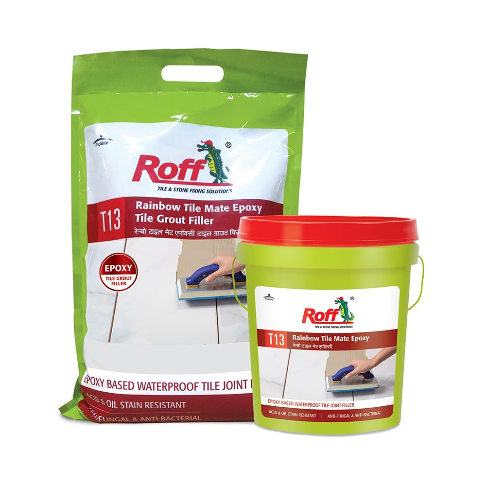 Roff Rainbow Tile Mate Epoxy (Base + Hardener) & Filler | Alpine