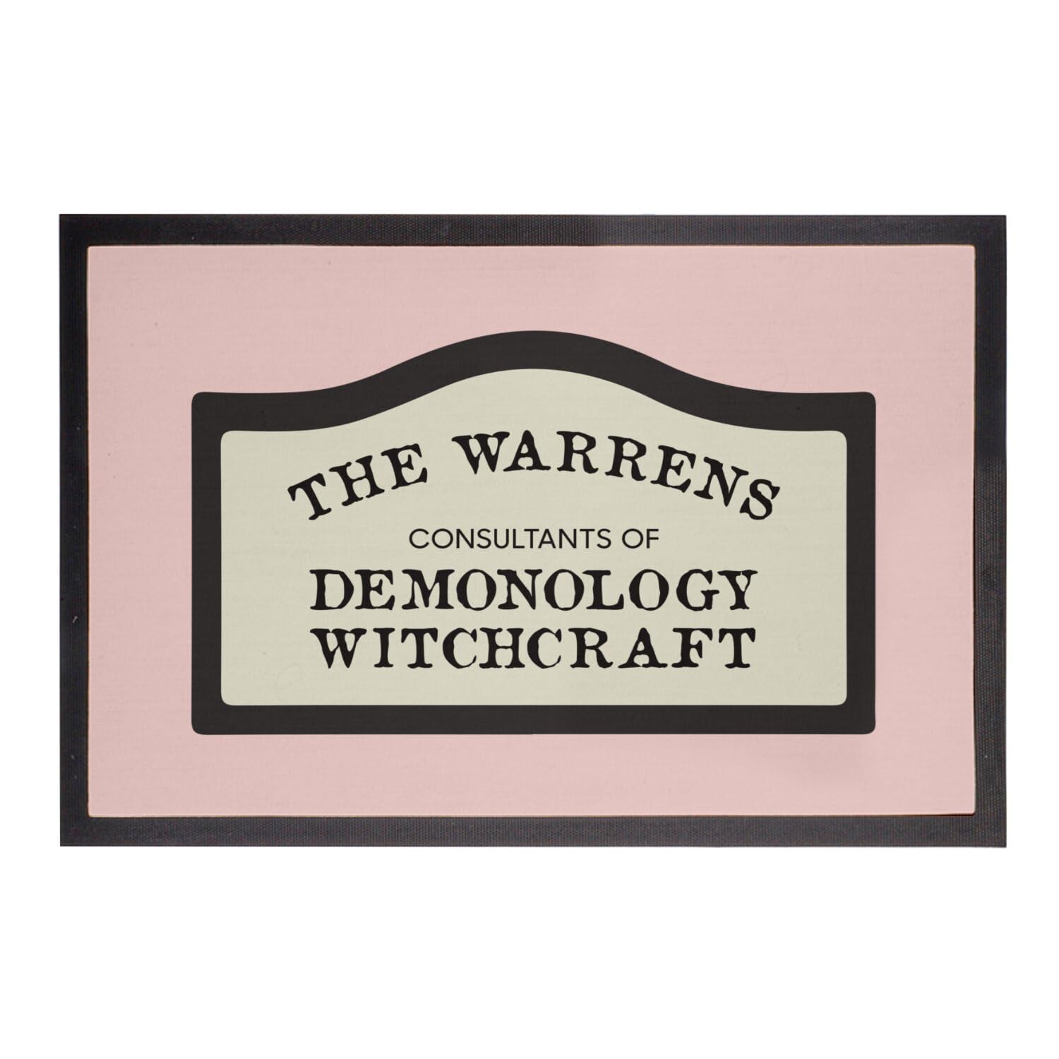 Paillasson Rose Demonology Witchcraft cadeau Halloween idéal