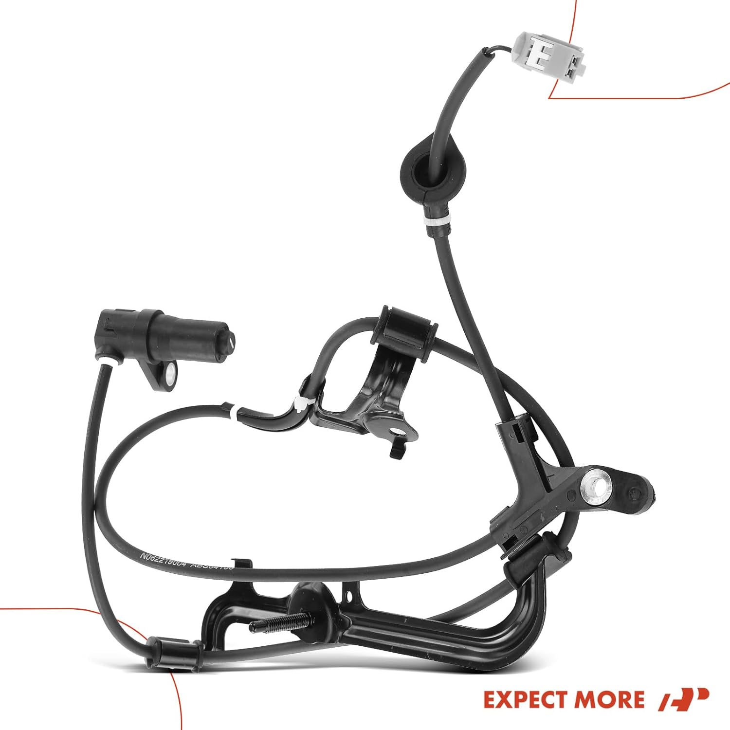 A-Premium ABS Wheel Speed Sensor Compatible with Pontiac & Toyota Models - Vibe, Matrix 2003-2006, L4 1.8L, AWD - Rear Left Driver Side, Replace# 88969679, 89546-01010