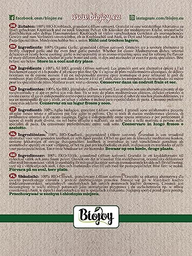 Biojoy Organiczny czosnek (granulowany) (500 gr)