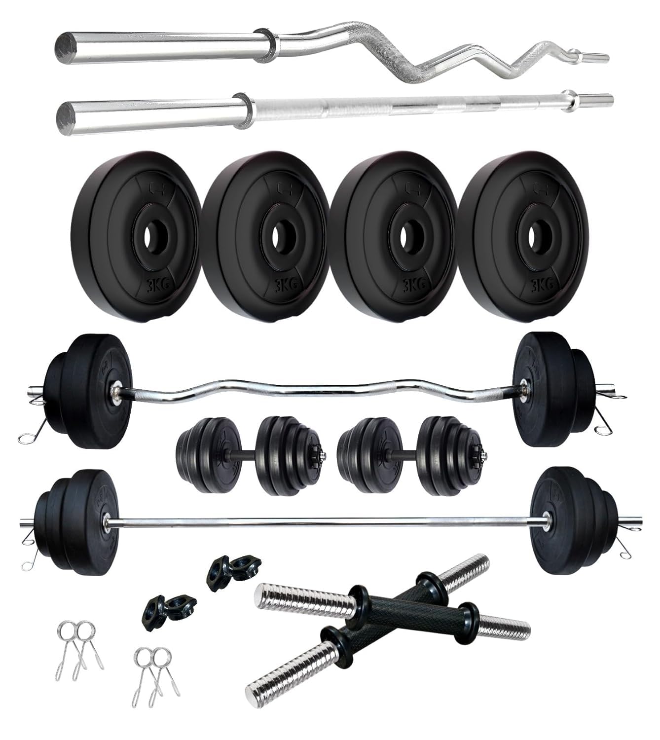 See full amazon price history chart for Amazon Brand - Symactive PVC 12 Kg Home Gym Set (12 Kg PVC Weight, One 3 Ft Plain Rod, One 3 Ft Curl Rod, One Pair 14 Dumbbell Rods, 4 Locks/Clippers) Amazon Brand - Symactive PVC 12 Kg Home Gym Set (12 Kg PVC Weight, One 3 Ft Plain Rod, One 3 Ft Curl Rod, One Pair 14 Dumbbell Rods, 4 Locks/Clippers) (B0CV188Z3W) Amazon Price History, Amazon Price Tracker