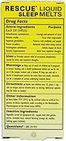 Vista 3 de BACH Rescue Sleep Liquid Melts, 28 CT