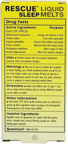 Miniatura 3 de BACH Rescue Sleep Liquid Melts, 28 CT