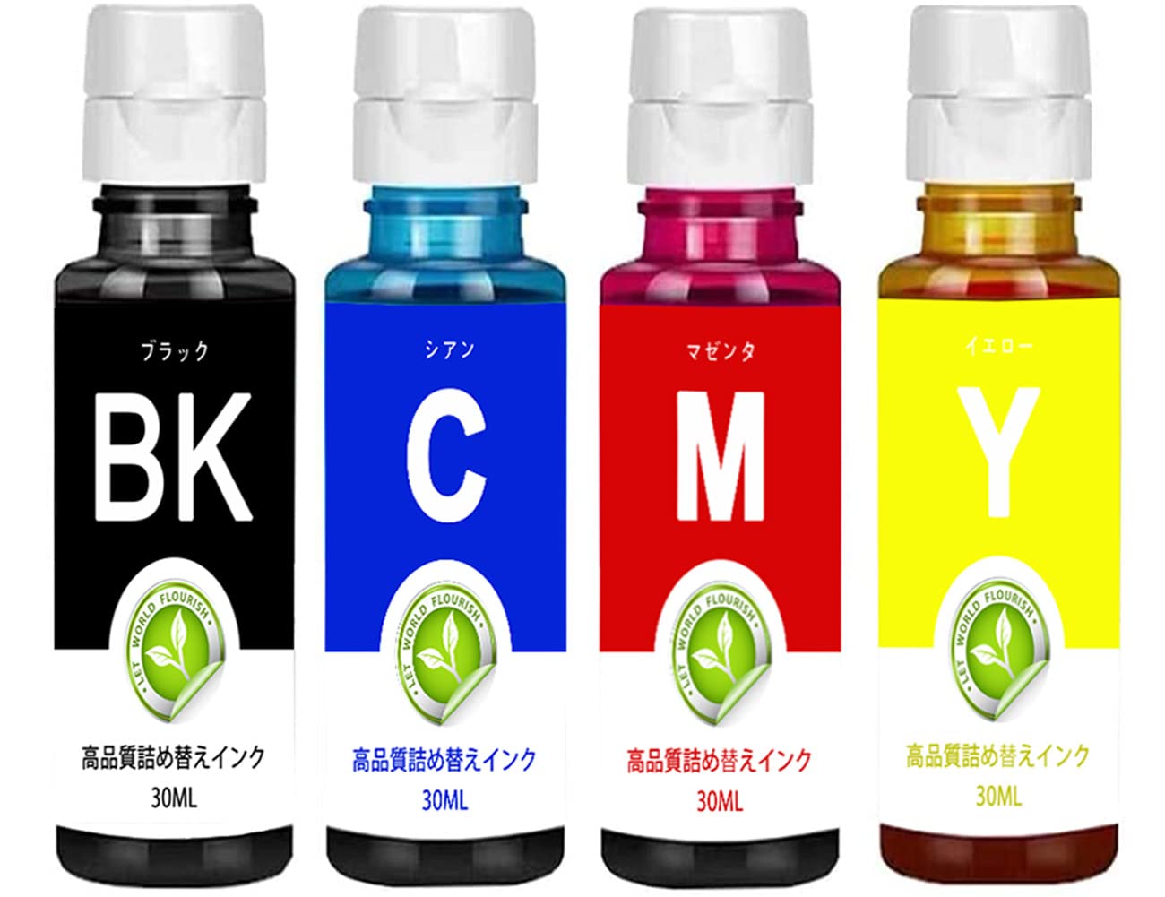 互換インクカートリッジ 30ml 6個セット Amazon.co.jp: エプソン Epson全機種対応詰め替えインク 30ML容量
