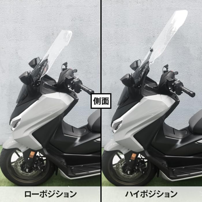 Amazon | R-SPACE ウインドシールド クリア ホンダ FORZA (MF17) 2023