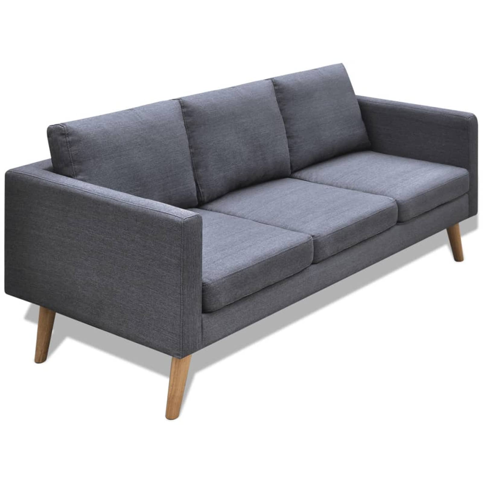 ShGaxin Conjunto de sofás de 2 y 3 plazas de Tela Gris Oscuro, Sofas De Salon, Sofa Chaise Longue, Sofa Cama Salon, Muebles Salon