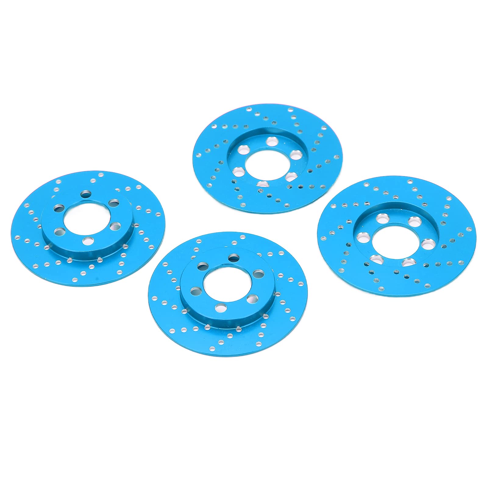 RC Brake Disc for 2.2 Inch Wheel Stable Performance Lightweight RC Brake Disc for 1/10 RC Crawler Car (Blue)