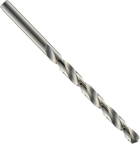 Cleveland 2213 Cobalt Steel Jobbers' Length Drill Bit, Gold Oxide Finish, Round 