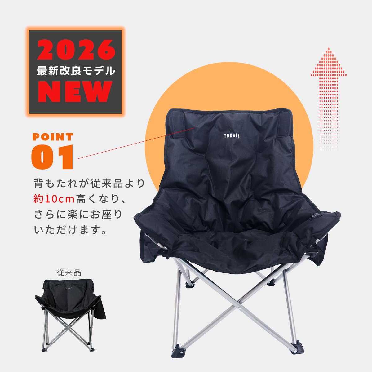 Amazon.co.jp: TOKAIZ 電熱 アウトドアチェア 釣り用 暖かい USB