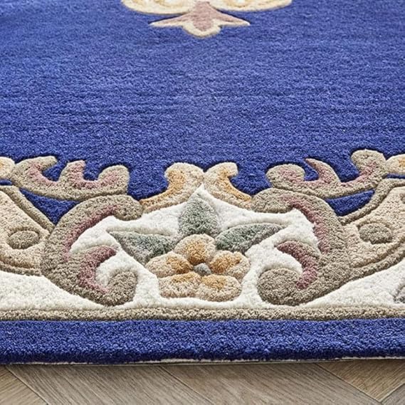 Image of OLEFIN Handmade Thick Woolen Anti Slip Carpet and Rugs for Living Room Bedroom Hall Dinning Room Kids Room Carpet
