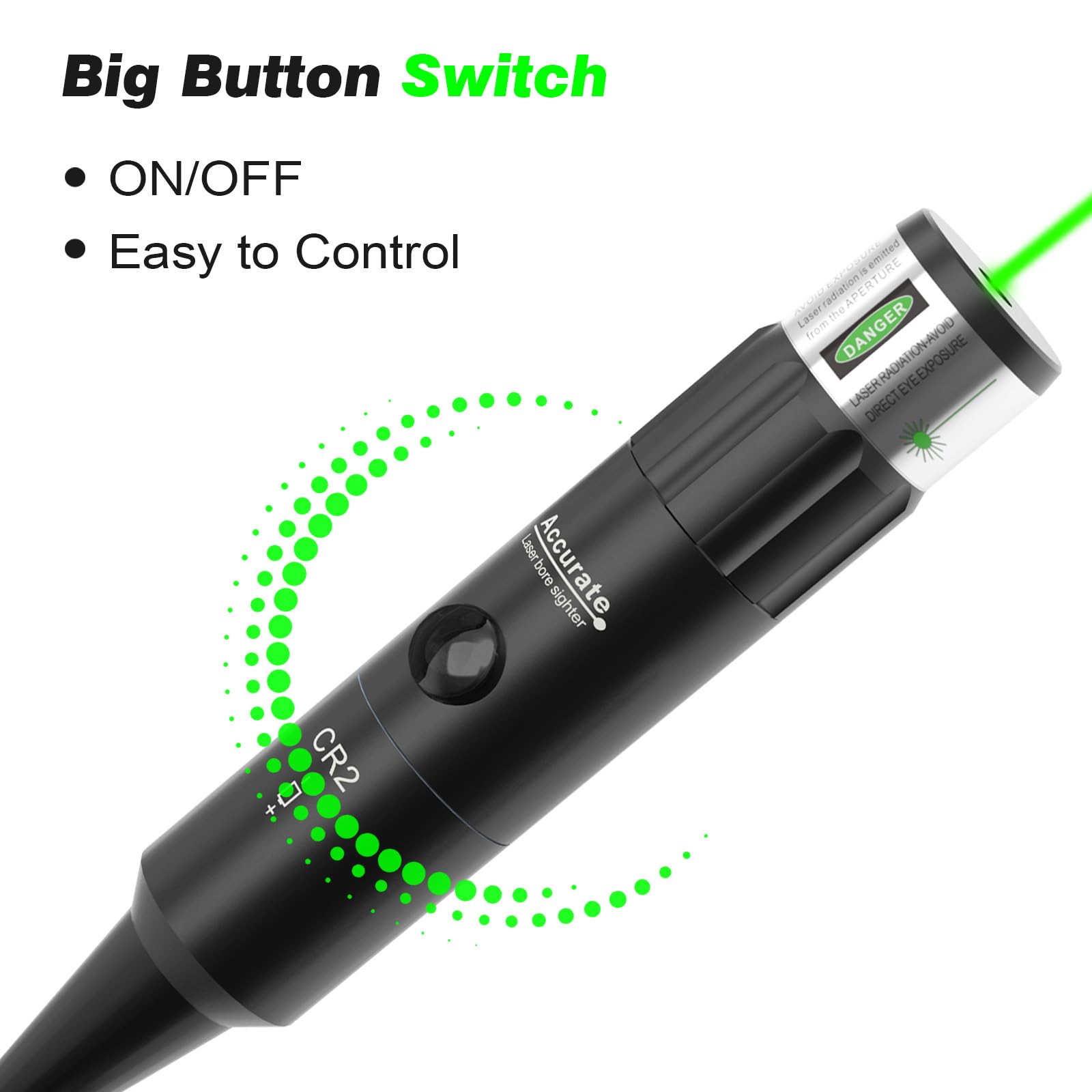 StrongTools Green Laser BoreSighter For .177 To 12GA