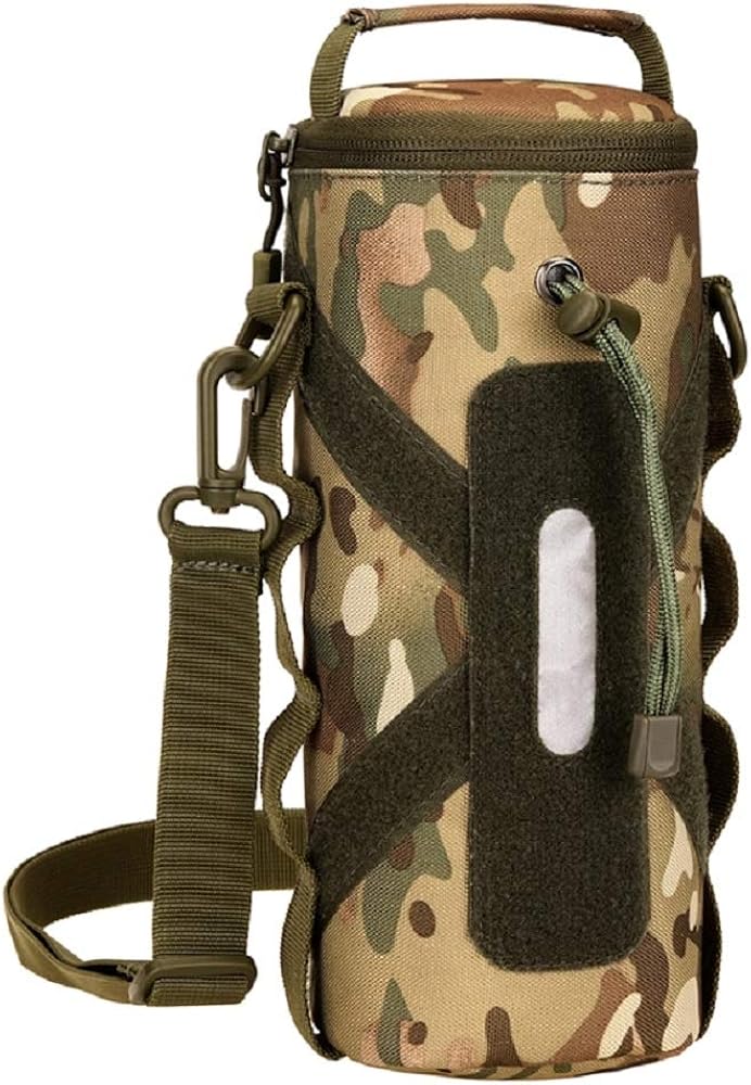 Phoenix Ikki 1000mlペットボトル 収納可能 2way 肩掛け Molleモール対応 迷彩柄 タクティカル ミリタリー 水筒ポーチ ペットボトルホルダー タクティカルベスト Phoenix Ikki 1000mlペットボトル 収納可能 2way 肩掛け Molleモール対応 迷彩柄 タクティカル ミリタリー 水筒ポーチ ペットボトルホルダー タクティカルベスト