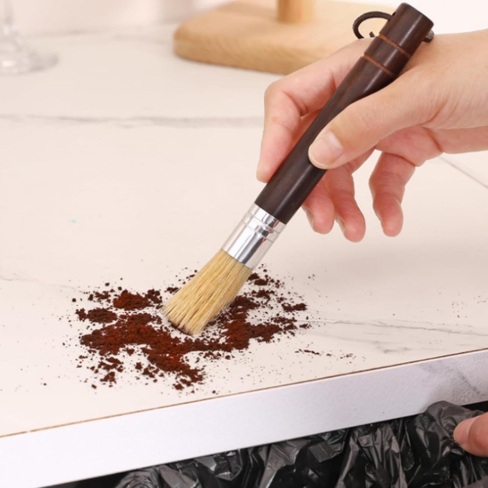 Spazzole per Pulire Macinacaffè Spazzolini Manuali per Pulire Macinacaffè | Accessorio spazzolino per caffè espresso per Casa Cucina Pasticceria Farina Arte Caffè