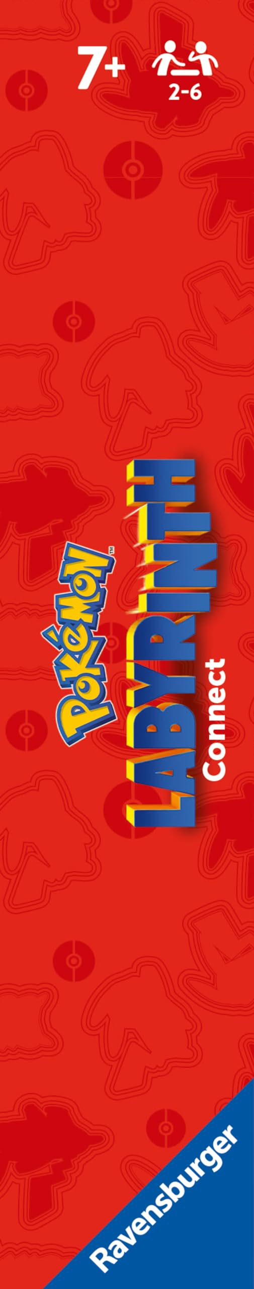 Ravensburger - Laberinto Pokemon Connect, Juegos de Mesa Niños 7 Años o más, 2-6 Jugadores, Juego de Viaje, Regalo Niño 7 años, Juegos de Mesa Familia, Versión en Español