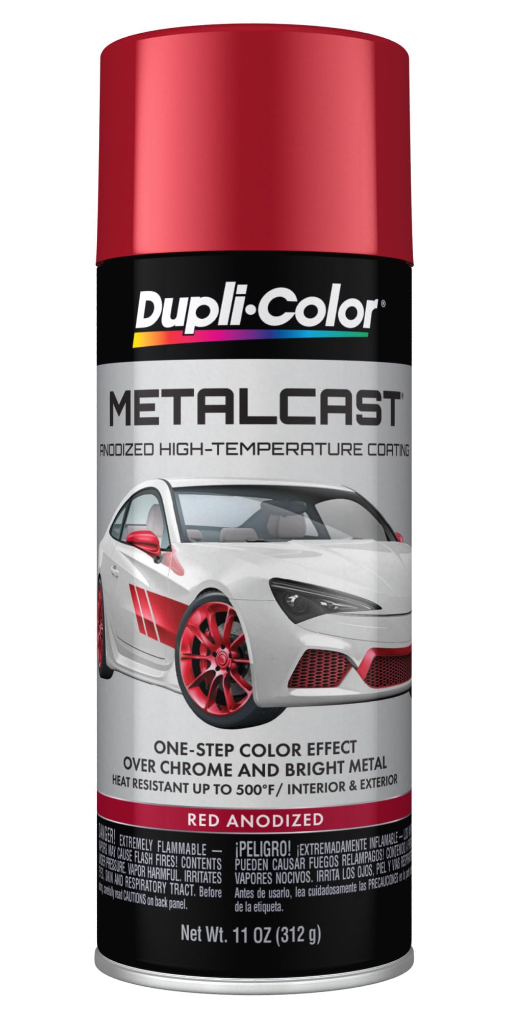 Dupli-Color Metalcast Anodized Coating, Red, 11 oz