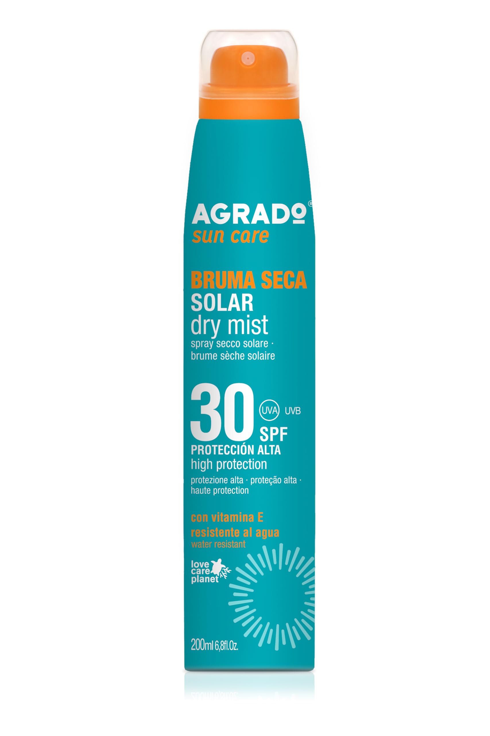 solar dry moisture spray SPF30 AEROSOL 270cc (200 ml)