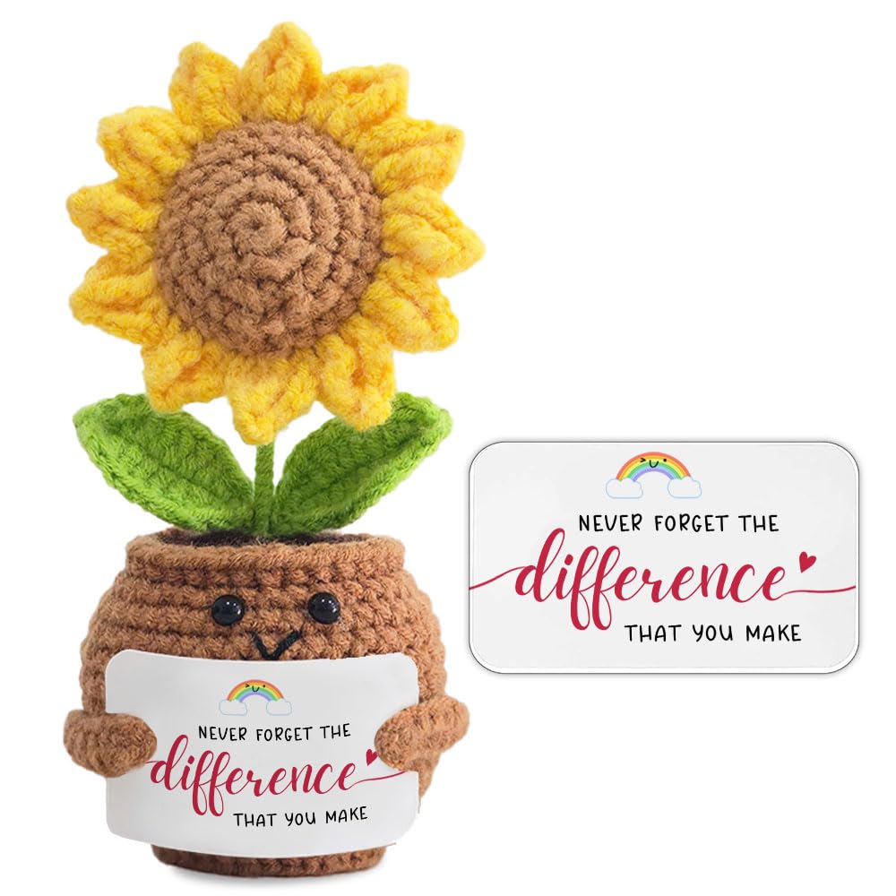 BEST CANVAS WALL ART Never Forget The Difference You Make Gift - crochet kits | Mubboo