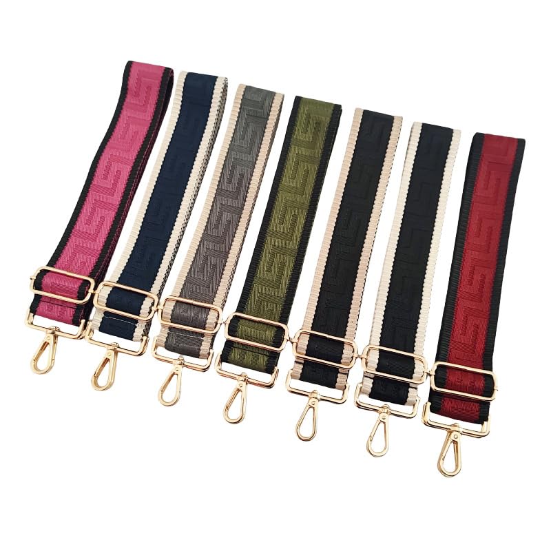 SUPRROW Schouderriem voor tassen, 3,8 cm brede schouderriem, in lengte verstelbaar, 70-129 cm, schouderriem voor schoudertas, draagtassen en handtassen, doe-het-zelf accessoires voor tas (kaki SUPRROW Schouderriem voor tassen, 3,8 cm brede schouderriem, in lengte verstelbaar, 70-129 cm, schouderriem voor schoudertas, draagtassen en handtassen, doe-het-zelf accessoires voor tas (kaki