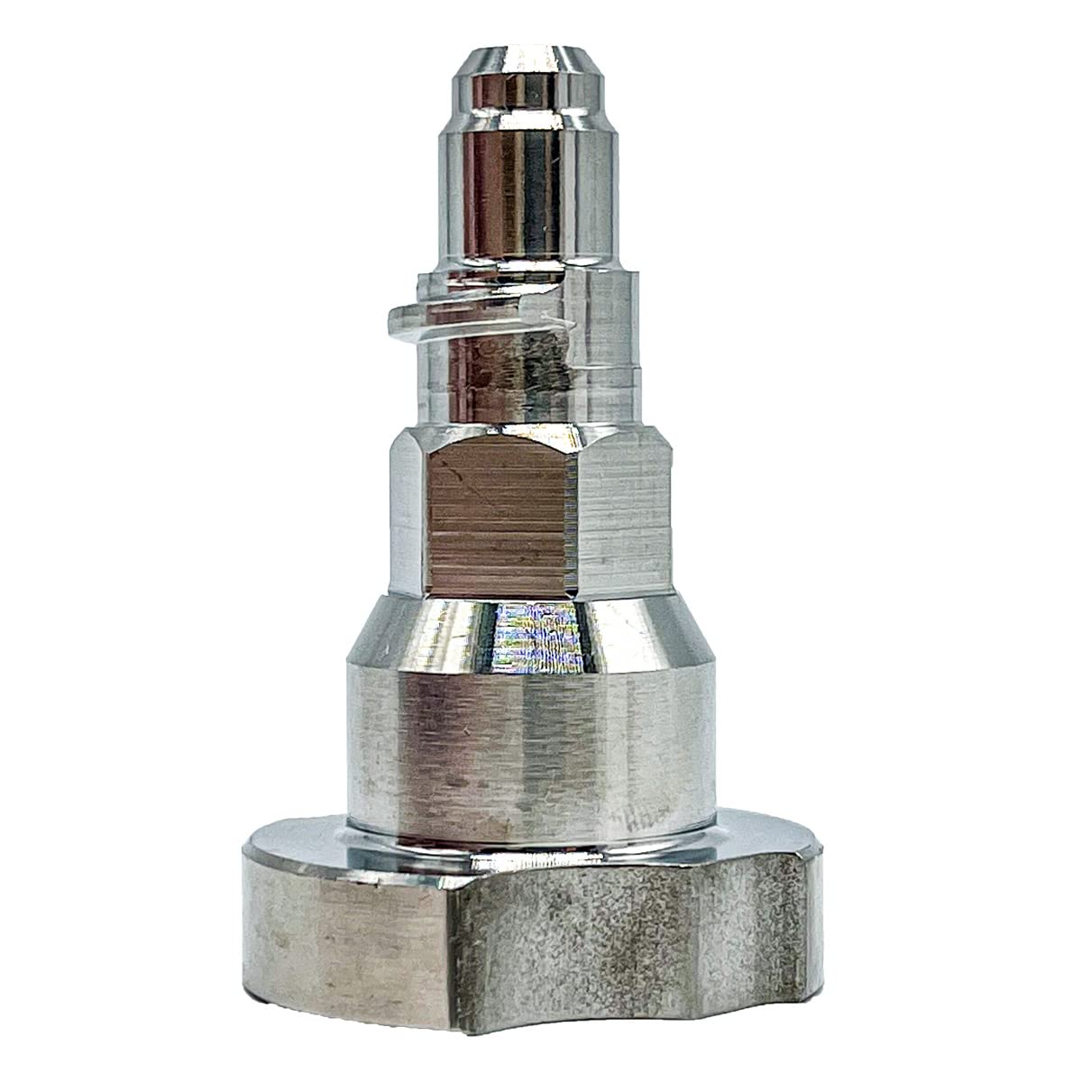 Spray Gun Paint System Stainless Steel Adapter (41) 16137 (Aftermarket) Compatible with 1.0 System Only and The Disposable Spray Gun Cup Liners and Lid System