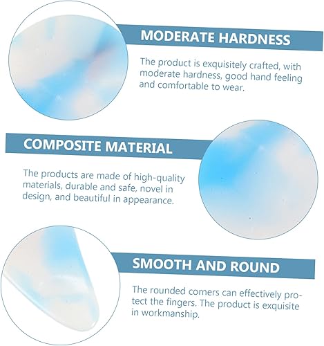 Miniatura 2 de ERINGOGO 24 pcs Guzheng nail pieces bass guitars instrumentos musicales para adultos plastic pipa fake nails chinese zithers new composite material