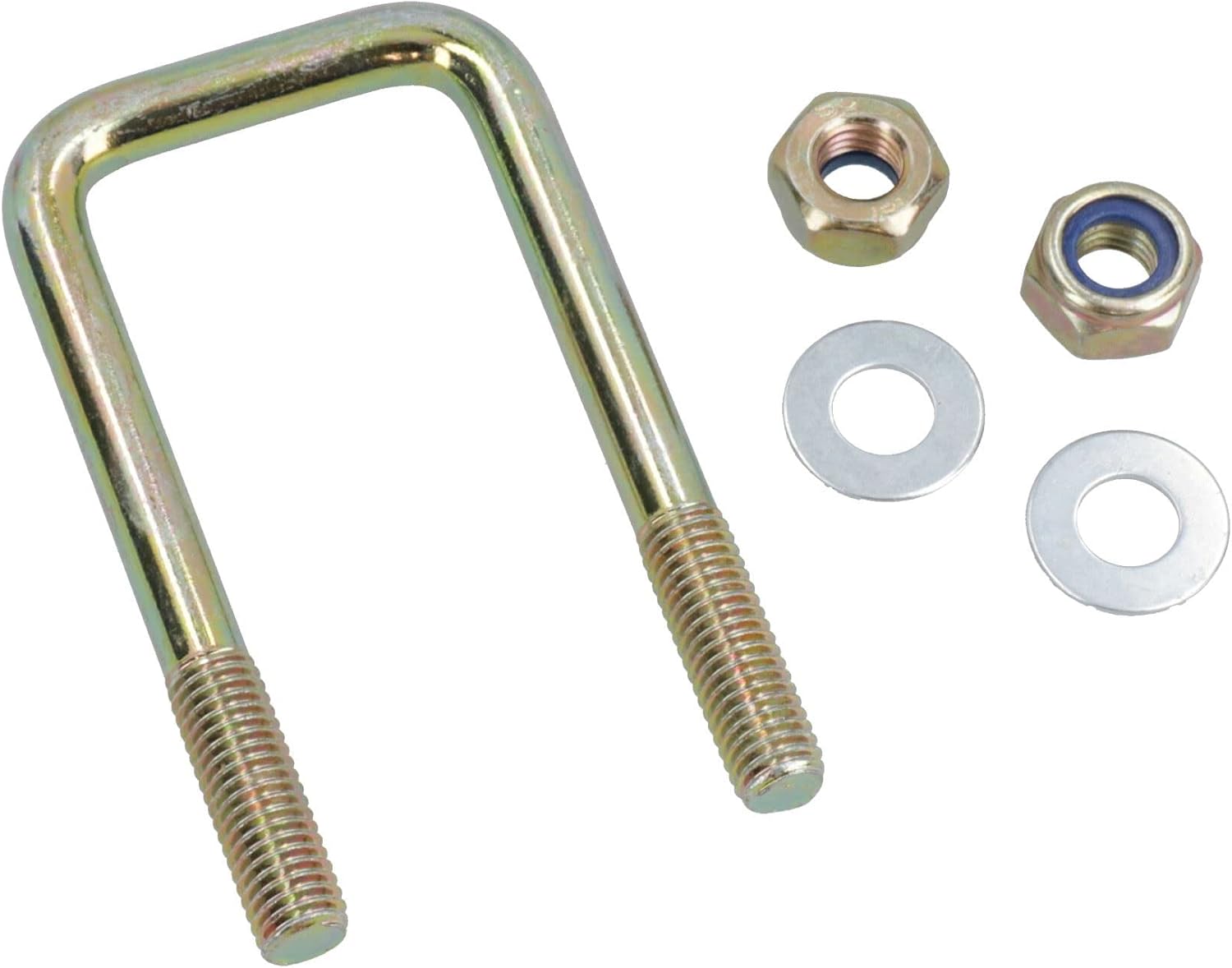 4 Pack M10 40mm x 88mm U-Bolt N-Bolt for Trailers with Nuts HIGH TENSILE