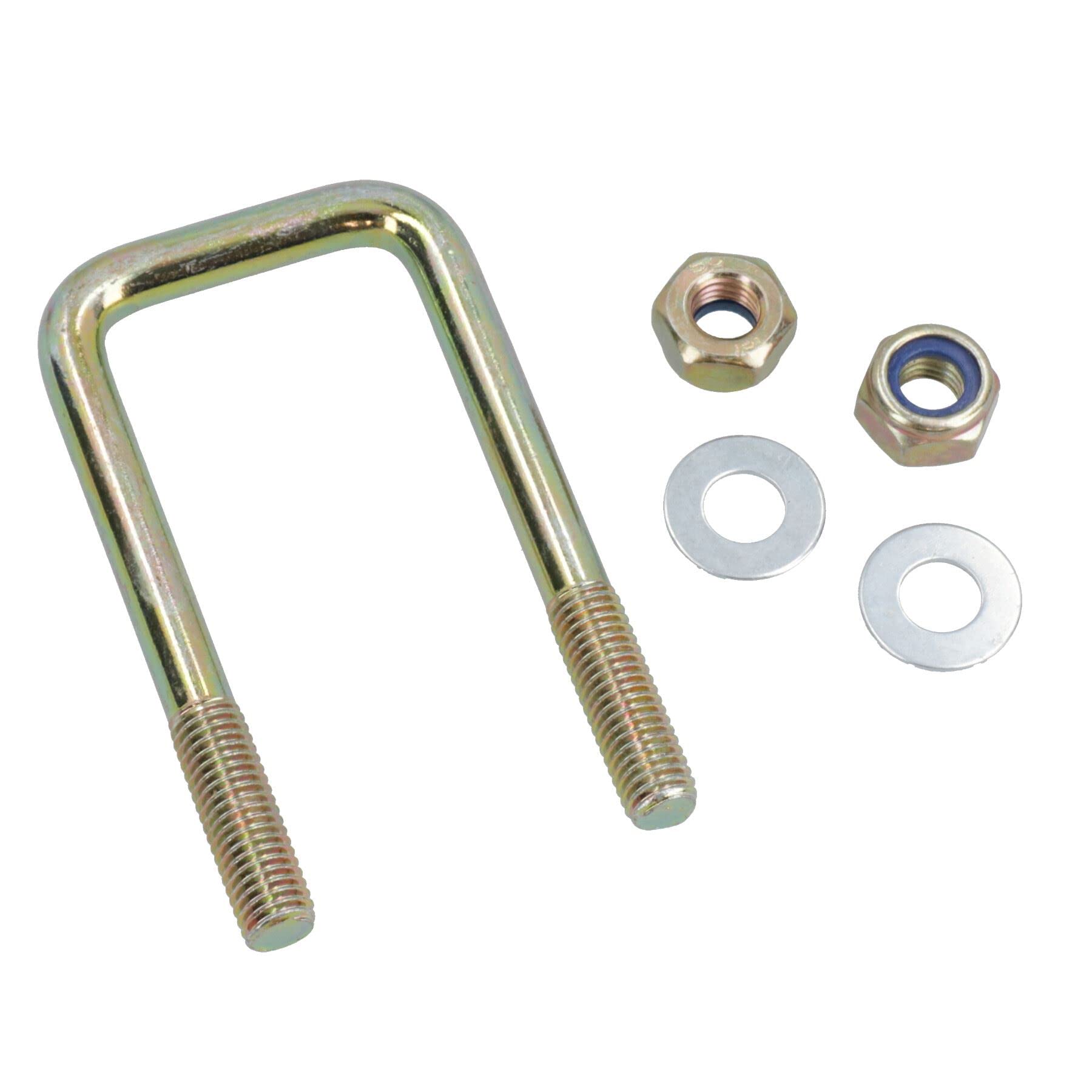 M10 40mm x 88mm boulon en U/N-Bolt pour remorques 1 paire avec des écrous UBR02 HAUTE RÉSISTANCE
